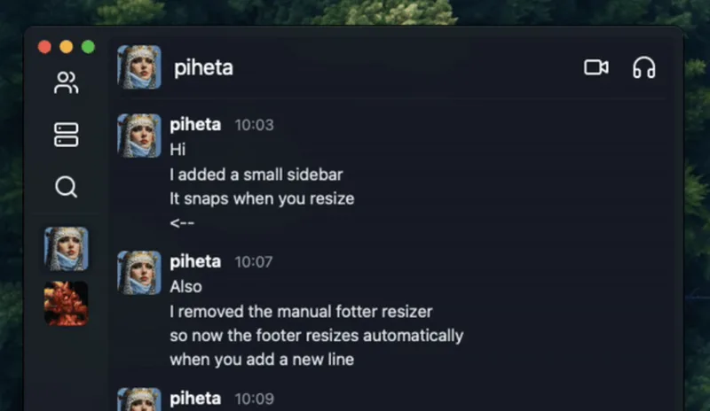 sept desktop chat client